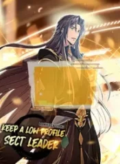 Portada de Mantenga un perfil bajo, Líder de Secta