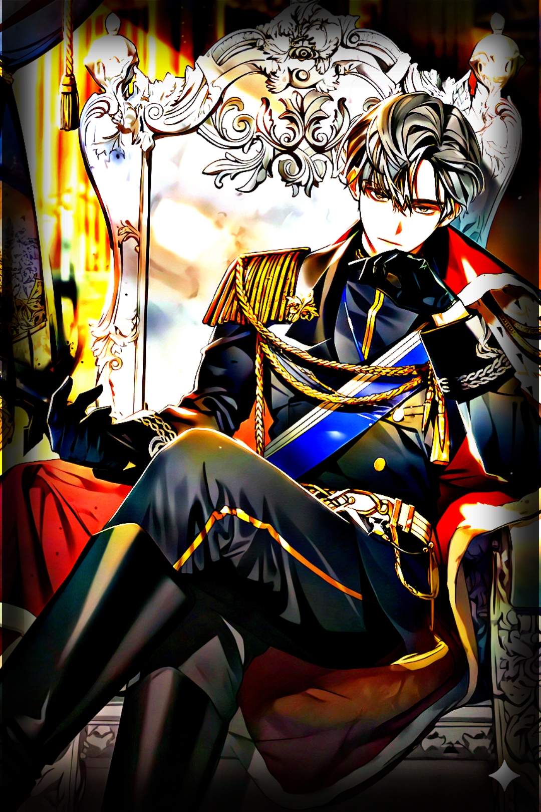 Portada de Desperté en el príncipe mas joven de la novela