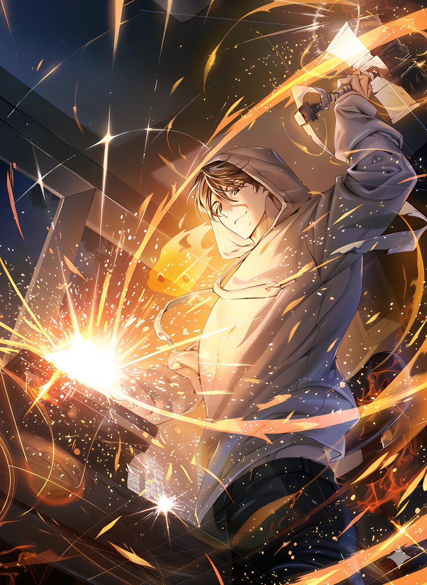 Portada de El juego del herrero genio