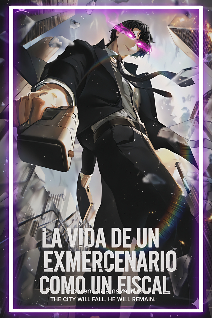 Portada de La vida de un exmercenario como un fiscal