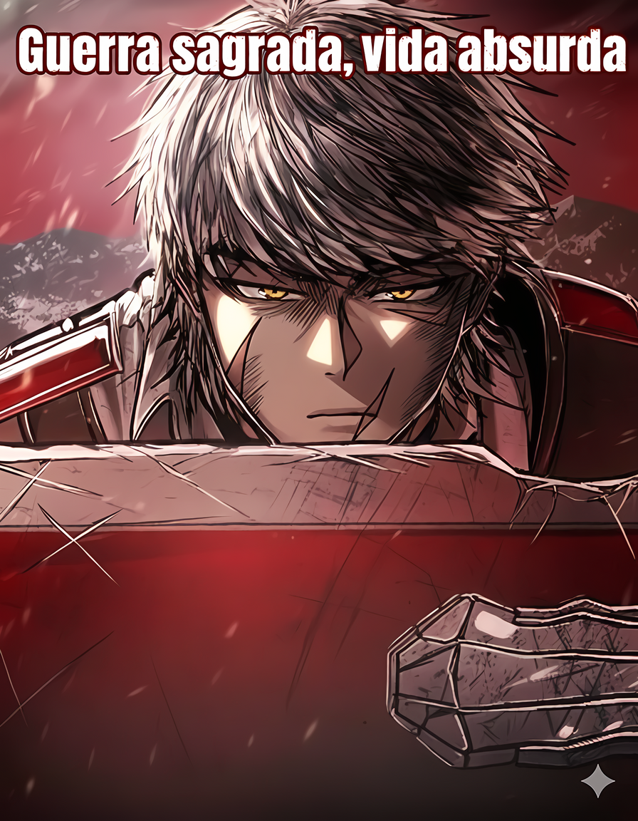 Portada de Guerra sagrada, vida absurda