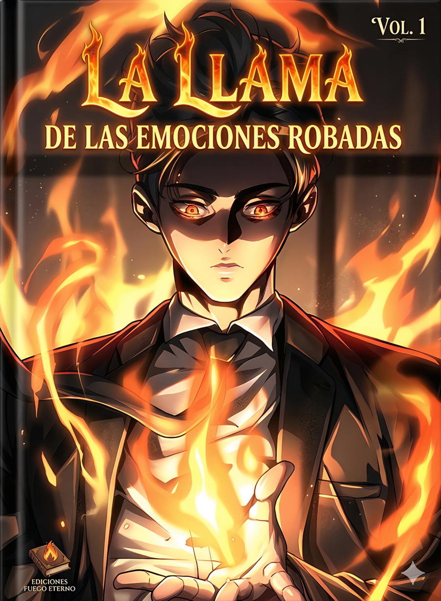 Portada de La llama de las emociones robadas